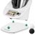 Ticanros para Thermomix TM6 TM5 Tablero Deslizante Acrílico, Tablero de Rodillo de Movimiento Rápido Premium para Thermomix Vorwerk Procesador de Alimentos TM6 Accesorios Tablero Base, Blanco